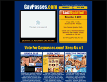 Tablet Screenshot of gaypasses.com